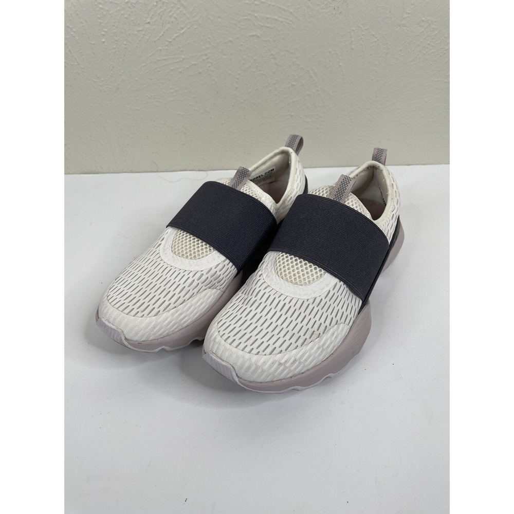 Sorel Kinetic Impact Strap White/Pink NL4698-125 Women's Size 7 M EUC